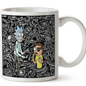 Rick And Morty Porselen Kupa Bardak