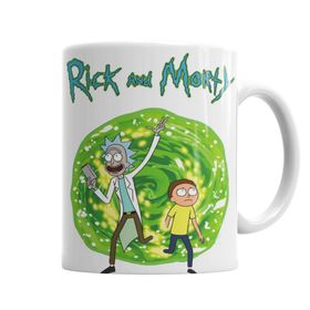 Rick And Morty Porselen Kupa Bardak