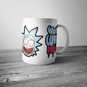 Rick And Morty Wubba Lubba Kupa Bardak