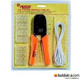 Rico 001-RC0871 Telefoncu Bilgisayarcı Kablo Pensesi Seti Takımı