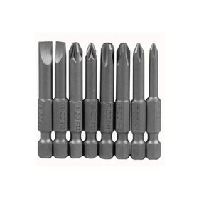 Rico 005-KK1130 PH+PZ+SL 8 Parça 50 mm Yıldız Düz Bits Uç Seti