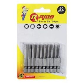 Rico 005-KK1131 50 mm 10 Parça Torx Bits Uç Seti