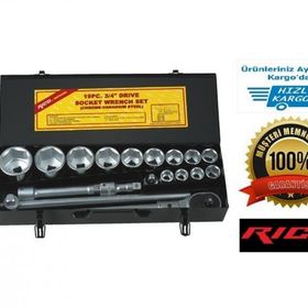 Rico 006-RC1021 3/4 6 Köşe 19 Parca Ağır Lokma Takımı