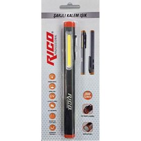 Rico 013-RC0034 Şarjlı Mıknatıslı 300 Lümen LED Kalem Lamba