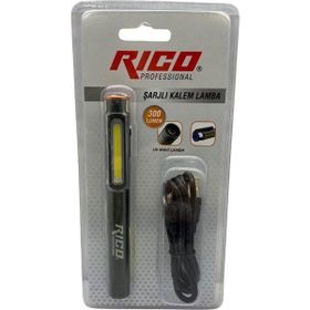 Rico 013-RC0034 Şarjlı Mıknatıslı 300 Lümen LED Kalem Lamba