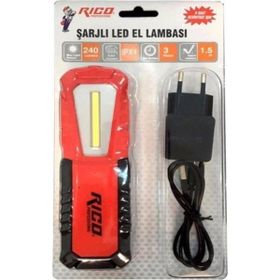 Rico 013-RC0037 Şarjlı Led El Lambası