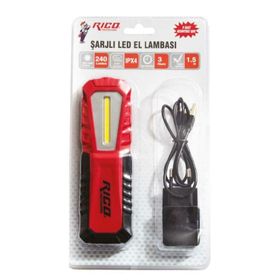 Rico 013-RC0037 Şarjlı Led El Lambası