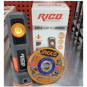 Rico 013-RC0038 420 Lm Şarjlı Led El Lambası