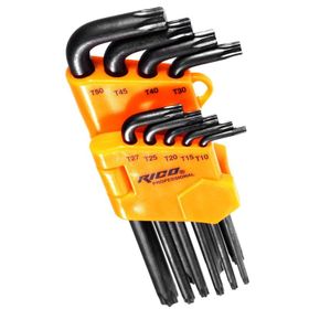 Rico 013-RC0207 - 9 Parça Torx Uzun Allen Anahtar Takımı