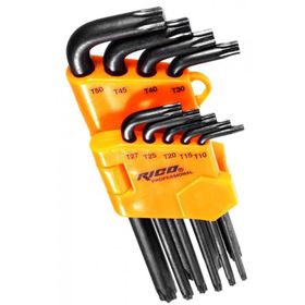Rico 013-RC0207 - 9 Parça Torx Uzun Allen Anahtar Takımı