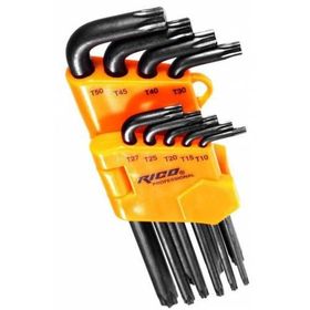 Rico 013-RC0207 - 9 Parça Torx Uzun Allen Anahtar Takımı