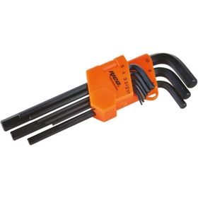 Rico 013-RC0215 - 9 Parça Düz Uzun Allen Anahtar Takımı