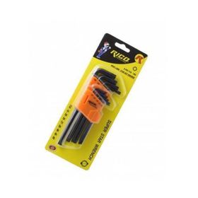 Rico 013-RC3199 - 9 Parça Torx Kısa Allen Anahtar Takımı