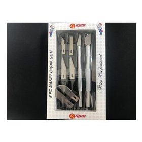 Rıco 019-Kk7001 8 Parça Maket Bıçak Seti
