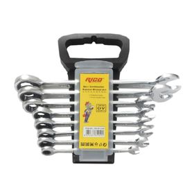 Rico 020-RC1049 Cırcırlı Düz Kontra 8 Parça Anahtar Takımı