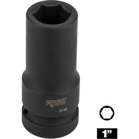 Rico 1 inç 41 mm Altı Köşe Havalı Derin Lokma