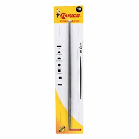 Rico 10 mm Bilisterli Tekli Yuvarlak Eğe