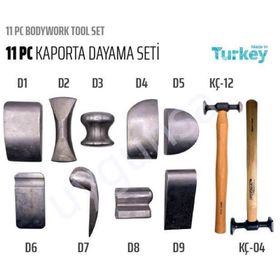 Rico 11 Parça Kaporta Dayama Seti