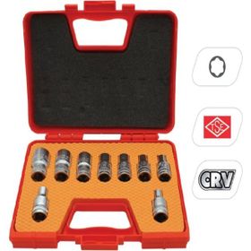 Rico 1/2 İç Torx E 9 Parça Lokma Takımı