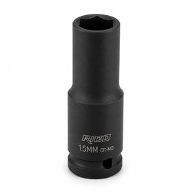 Rico 1/2 inç 6 Köşe 15 mm Uzun Derin Havalı Lokma