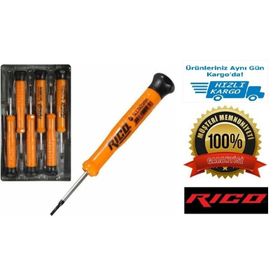 Rico 25 mm 6 Parça Saatci Tornavida Seti Takımı