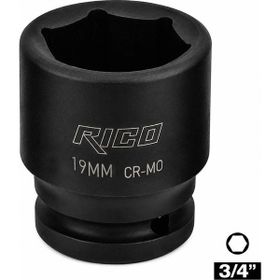 Rico 3/4 19 mm Altı Köşe Havalı Lokma