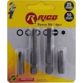 Rico 50 mm 4 Parça Bits Uç Seti