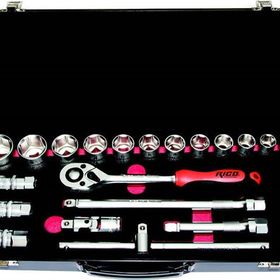Rico 6 Köşe 25pcs 1/2'' RC-1126 - 25 Parça Lokma Takımı