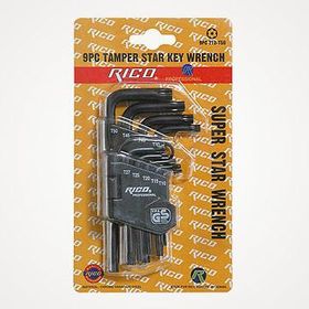 Rico 9 Parça Torx Kısa Alyan Seti