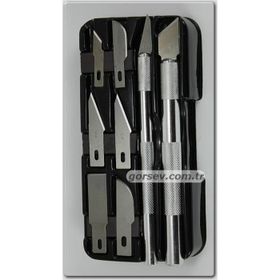 Rico KK7001 8 Pc Maket Bıçak Seti