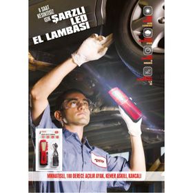 Rico Rc0028 420 Lümens Şarjlı Led El Feneri El Lambası