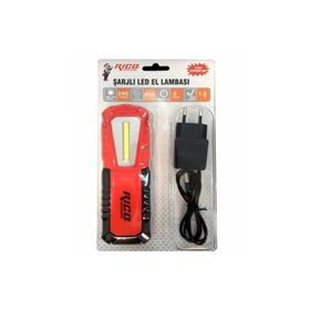 Rico RC0037 Usb Şarjlı Led El Lambası Mıknatıslı