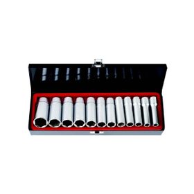 Rico RC1212SD 1/2 inç 12PCS 6 Köşe Uzun Lokma Seti Takımı