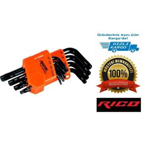 Rico RC3199 9 Parça Kısa Tork Allen Takımı