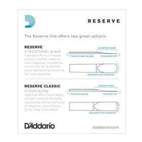 Rico Reserve DCR1035 Sib Klarnet Kamışı