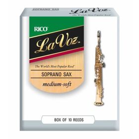Rico Royal Lavoz RIC10MS Soprano Medium Soft Sax Kamışı