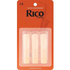 Rico Royal RJA0315 No 1.5 3'lü Paket Alto Sax Kamışı