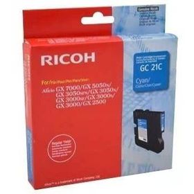 Ricoh Aficio GC-21C Mavi Orijinal Kartuş