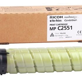 Ricoh Aficio MP-C2551 MP-C2050 Sarı Orjinal Fotokopi Toneri