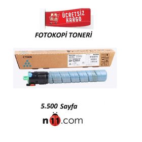 Ricoh Aficio MP-C2551 MP-C2051 Mavi Orjinal Fotokopi Toneri