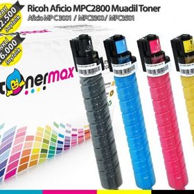 Ricoh Aficio MP-C3001 Muadil Toner Set