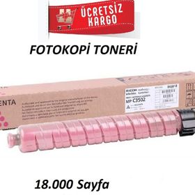 Ricoh Aficio MP-C3002 Kırmızı Fotokopi Toner