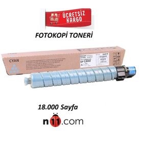 Ricoh Aficio MP-C3002 Mavi Fotokopi Toner