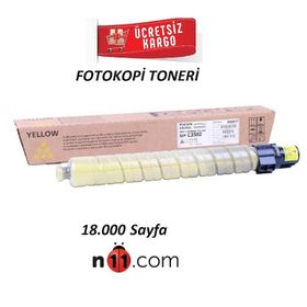 Ricoh Aficio MP-C3002 Sarı Fotokopi Toner