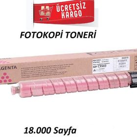 Ricoh Aficio MP-C3003 Kırmızı Fotokopi Toner