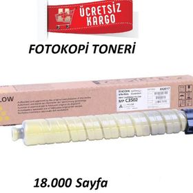 Ricoh Aficio MP-C3502 Sarı Toner