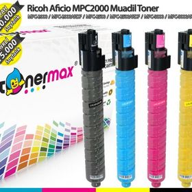 Ricoh Aficio MPC3000 Muadil Toner Set