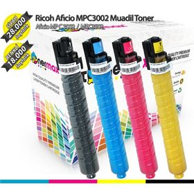Ricoh Aficio MPC3002 Muadil Toner Set