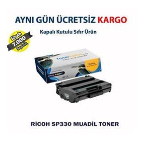 Ricoh SP330DN 7000 Sayfa Siyah Muadil Toner