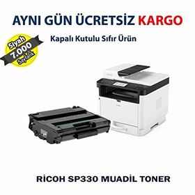 Ricoh SP330SFN 7000 Sayfa Siyah Muadil Toner
